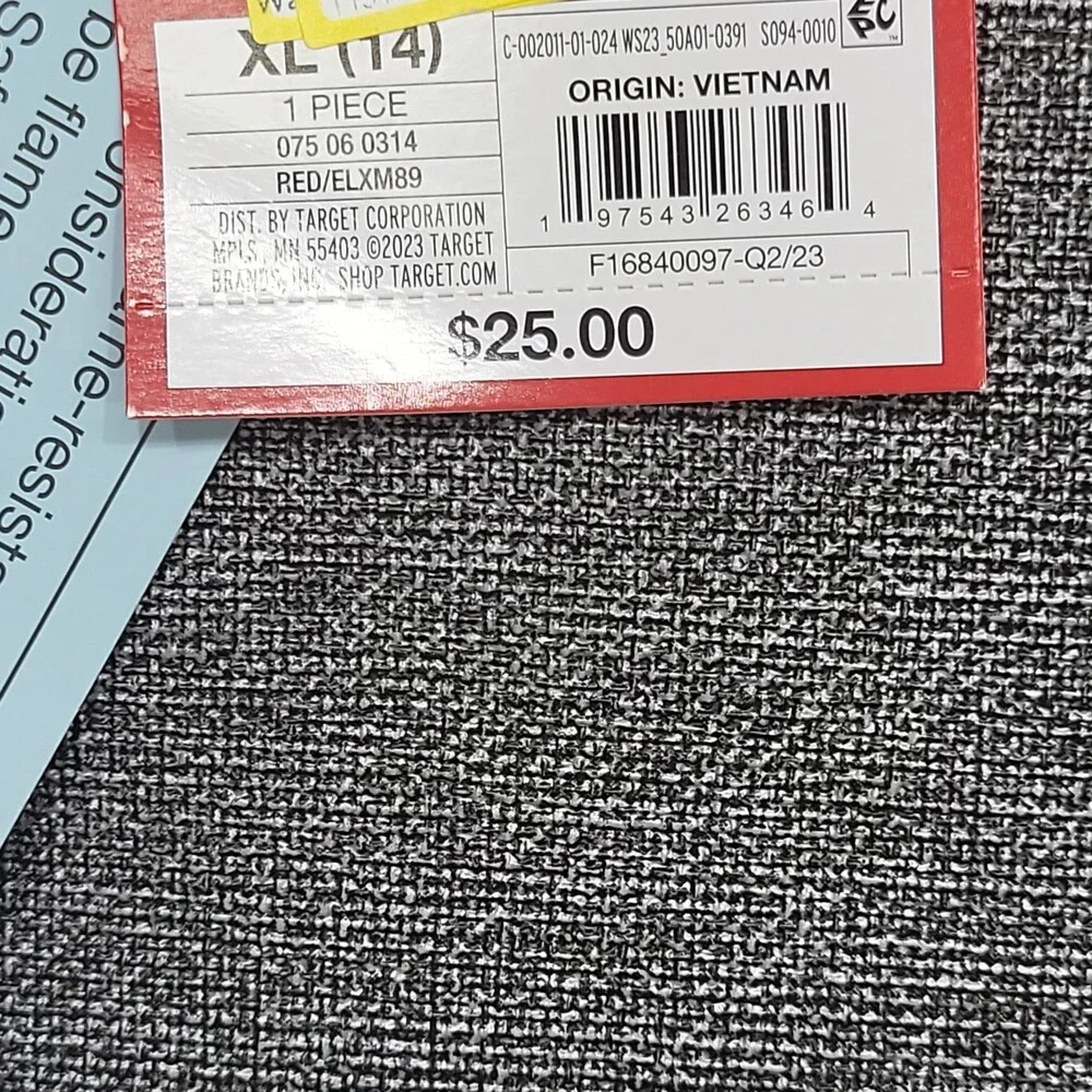 Kids Half Zip Up Pajama Pullover Sweatshirt - Wondershop Red Size X-Large 14